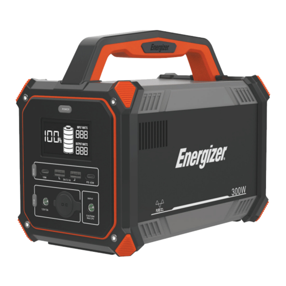 Energizer Everest 300 Benutzerhandbuch