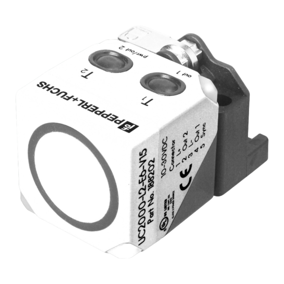 Pepperl+Fuchs UC4000-L2-E7-V15 Anleitung