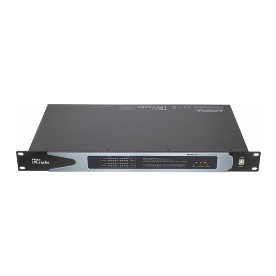 thomann the t.racks 8x8 Matrix Bedienungsanleitung