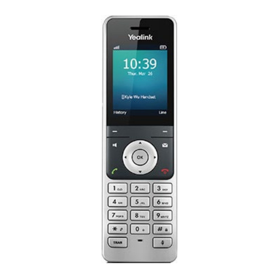 Yealink IP DECT W56H Kurzanleitung