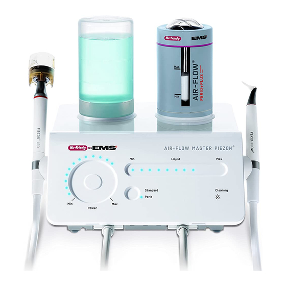 EMS AIRFLOW MASTER PIEZON BEDIENUNGSANLEITUNG PdfHerunterladen