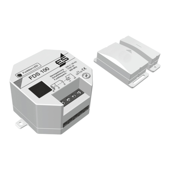 Elektrotechnik FDS 100 Betriebsanleitung