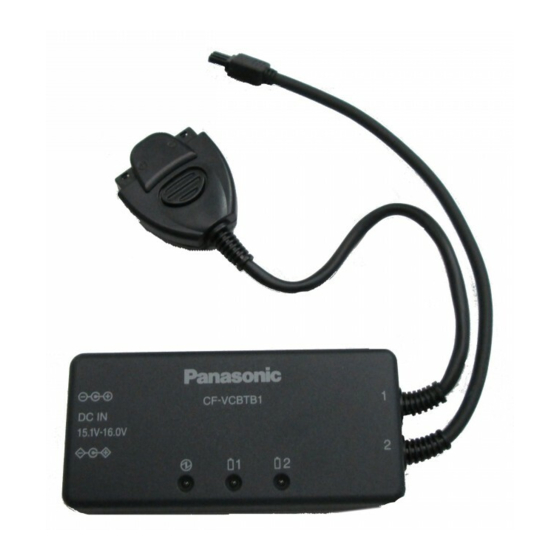 Panasonic CF-VCBTB1 Bedienungsanleitung
