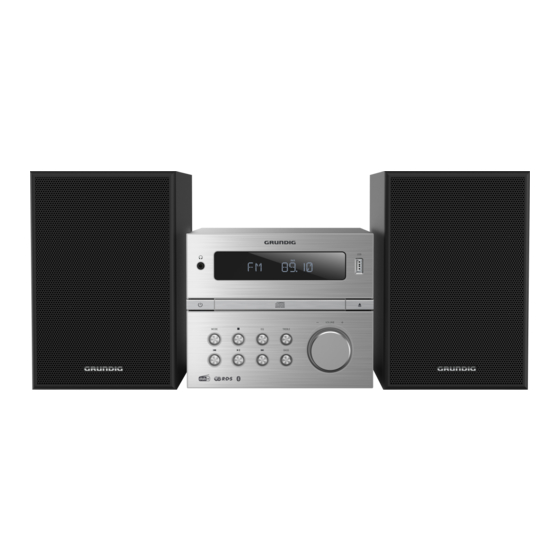 Grundig CMS 4200 Bedienungsanleitung