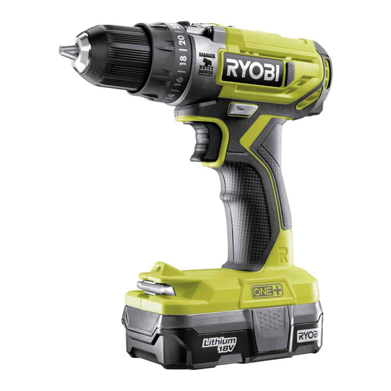 Ryobi R18PD2 Originalanleitung
