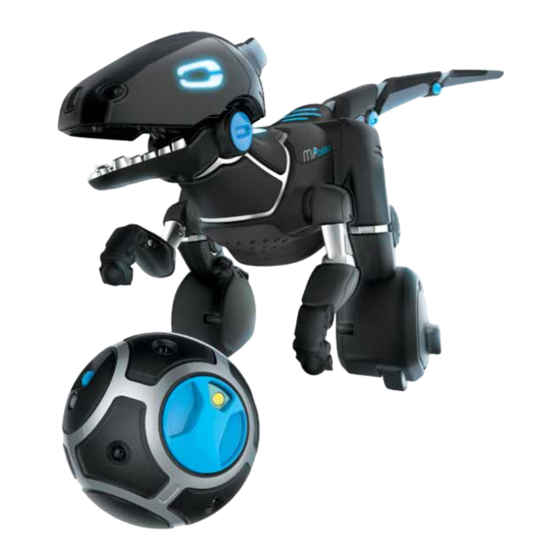 WowWee MiPosaur 0890 Bedienungsanleitung