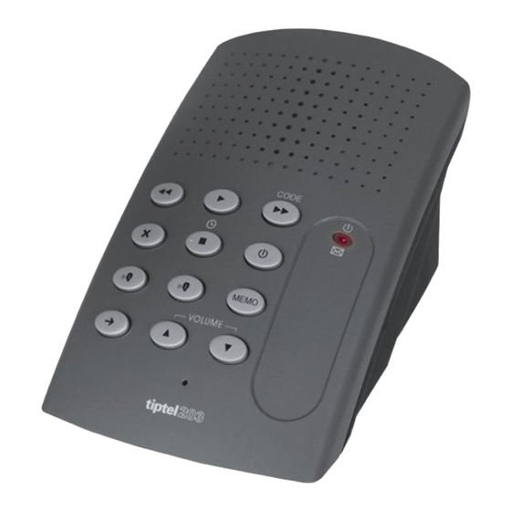 TIPTEL 203 Bedienungsanleitung