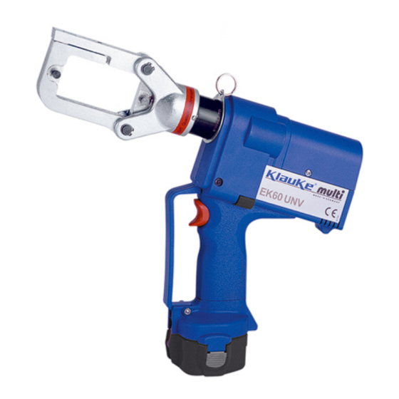 Klauke Textron multi EK 60 UNV Bedienungsanleitung