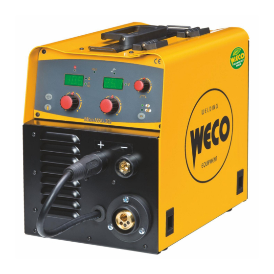 Weco Micro MAG 301 PLUS Bedienungsanleitung