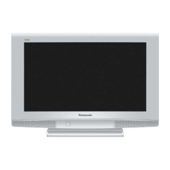 Panasonic VIERA TX-32LE8FS Bedienungsanleitung