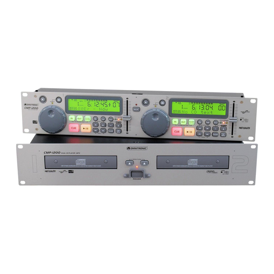 Omnitronic CMP-1200 Bedienungsanleitung