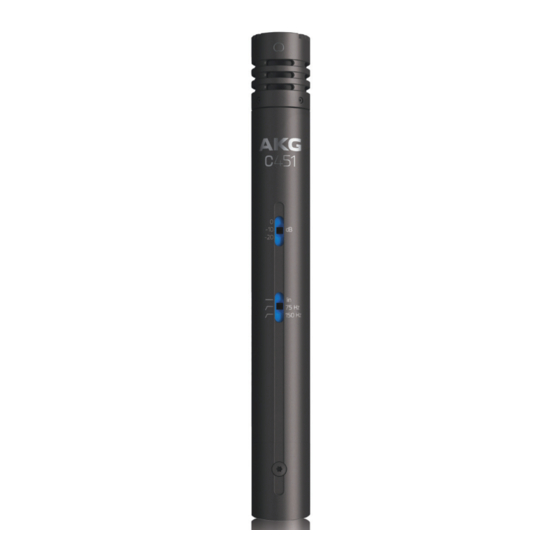 AKG C451 Handbücher