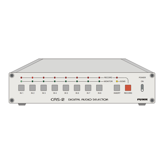 Funk CAS-2 Handbuch