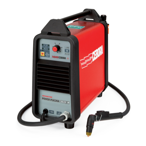 Cebora POWER PLASMA 3035/M Betriebsanleitung