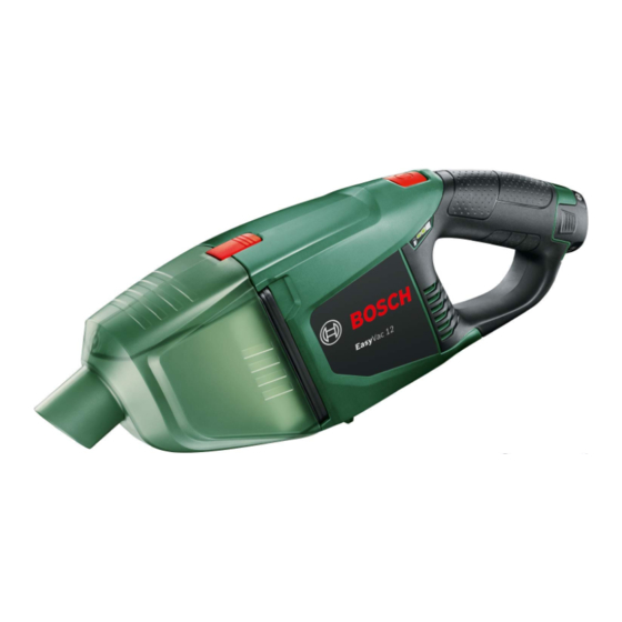 Bosch EasyVac 12 Originalbetriebsanleitung