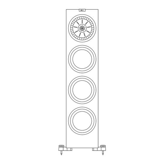 KEF Q Serie Bedienungsanleitung