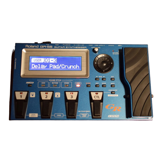 Roland GR-55 Bedienungsanleitung