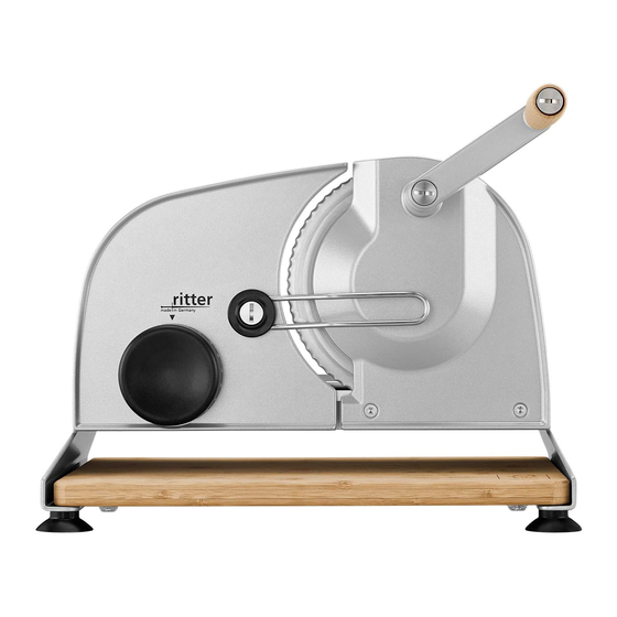 Ritter amano5 Gebrauchsanleitung