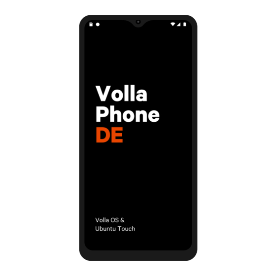 Volla Phone Bedienungsanleitung