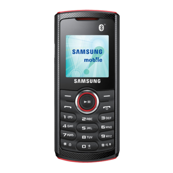 Samsung GT-E2121B Benutzerhandbuch