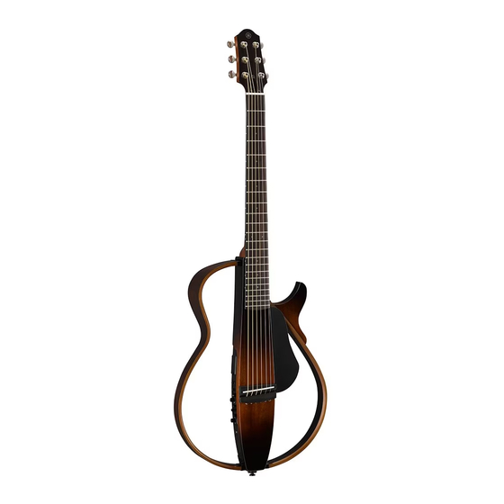 Yamaha Silent Guitar SLG200S Bedienungsanleitung