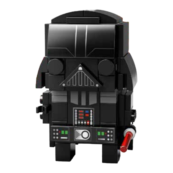 LEGO BRICK HEADZ STAR WARS DARTH VADER Bedienungsanleitung