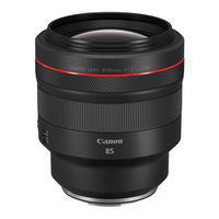 Canon RF 85mm F1.2 L USM Bedienungsanleitung