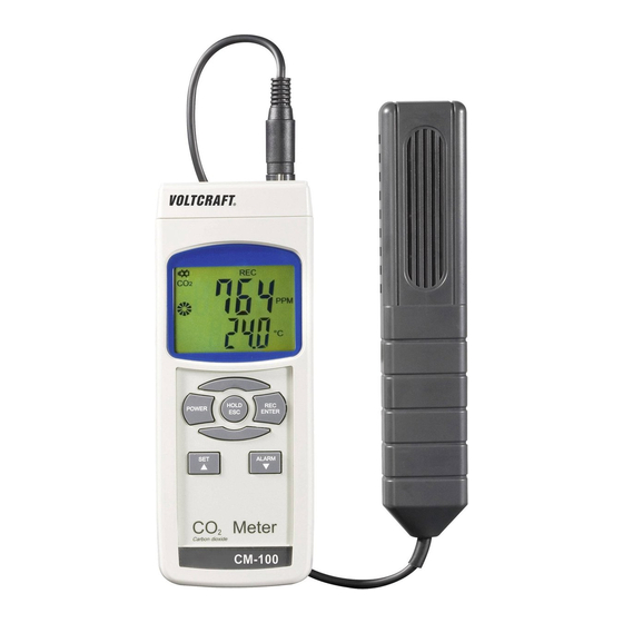 VOLTCRAFT CM-100 Bedienungsanleitung