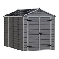 Palram Skylight Shed-6x10 Montageanleitung