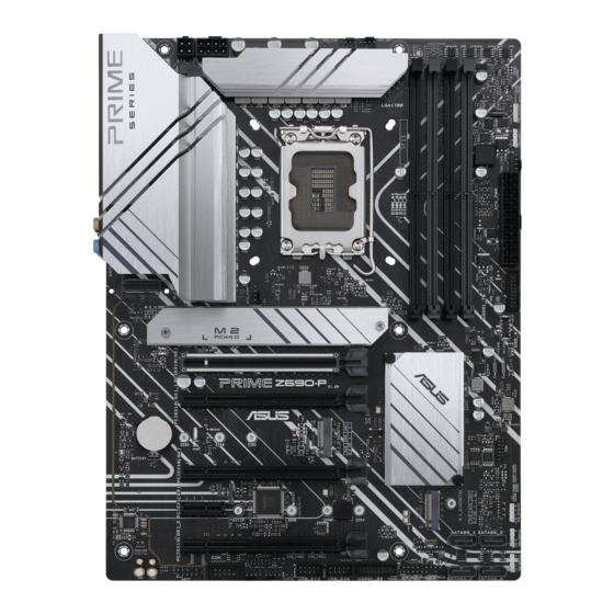 Asus PRIME Z690-P Schnellstartanleitung