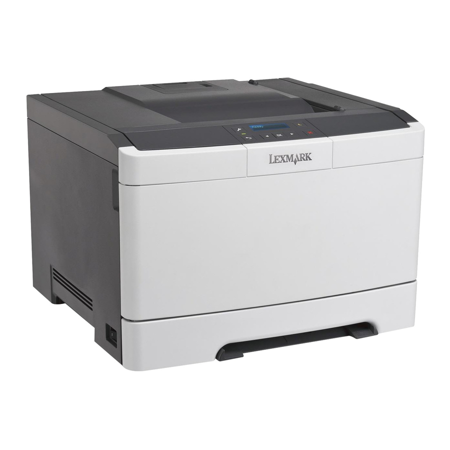 Lexmark CS310N Kurzanleitung