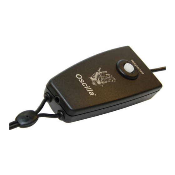 Oscilla USB-310 Bedienungsanleitung