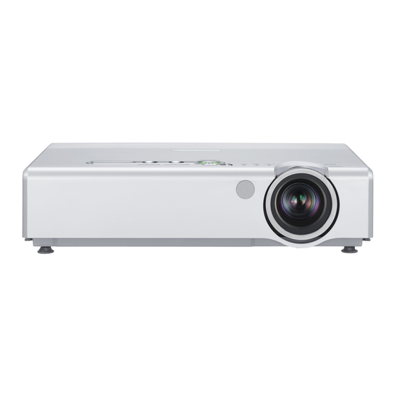 Panasonic PT-LB60NTE Bedienungsanleitung