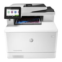 HP Color LaserJet Pro MFP M479 Handbuch Zu Garantie Und Rechtlichen Hinweisen