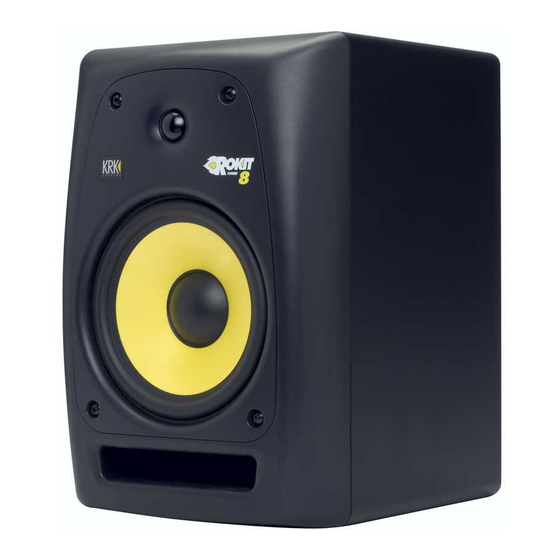 KRK Systems ROKIT G2 AKTIV Bedienungsanleitung