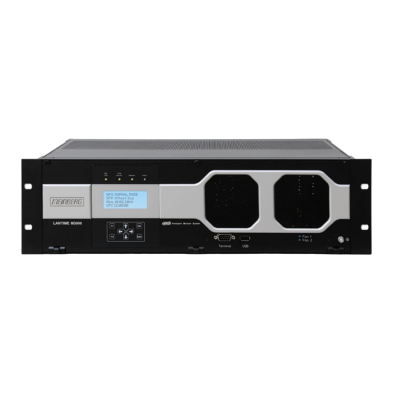 Meinberg IMS-M3000 Handbuch