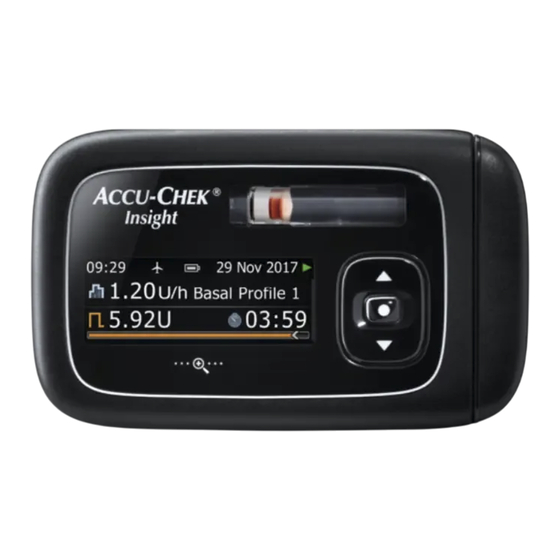 Accu-Chek Insight Handhabungsblatt