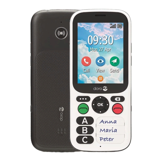 Doro 780X Handbuch