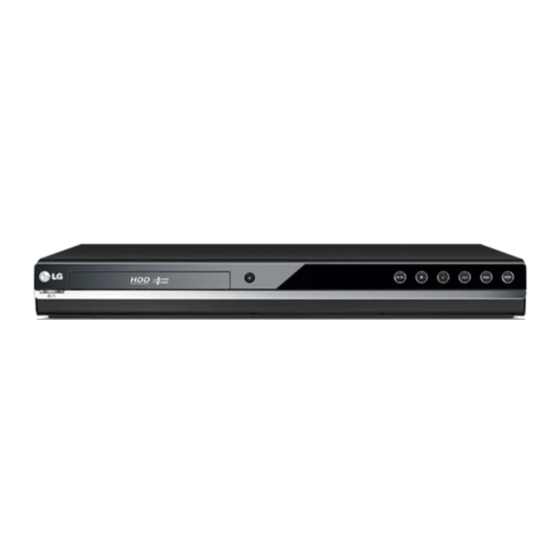 LG RH589H Benutzerhandbuch