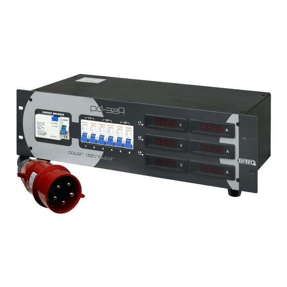 Briteq Power Distributor PD-32A Bedienungsanleitung