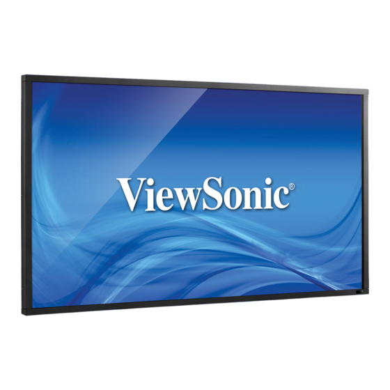 ViewSonic CDP4260-TL Bedienungsanleitung