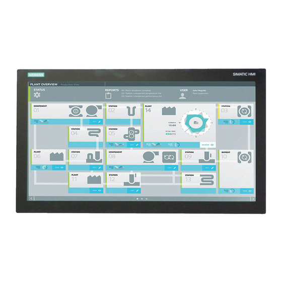 Siemens SIMATIC IPC PX-39A Betriebsanleitung