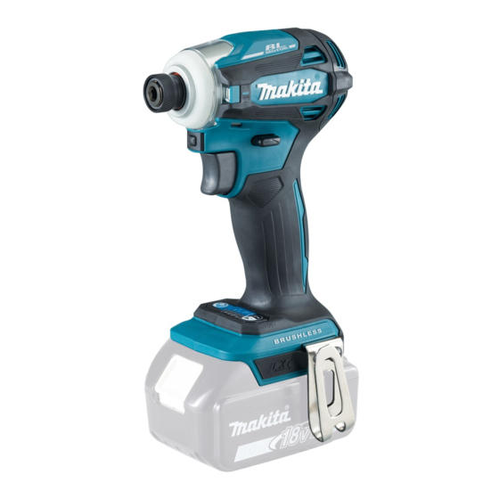 Makita DTD172Z Handbücher