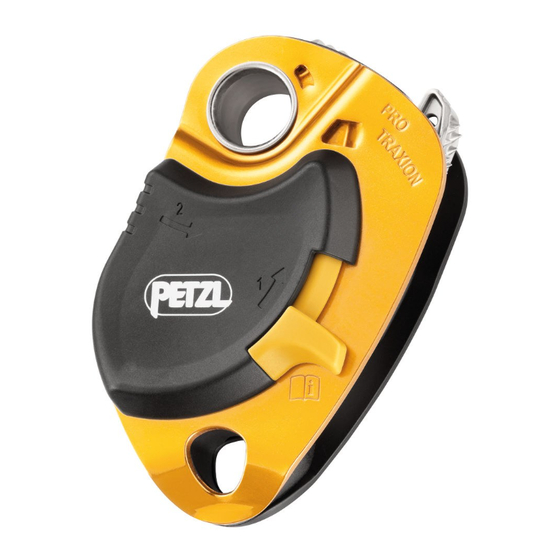 PETZL PRO Bedienungsanleitung