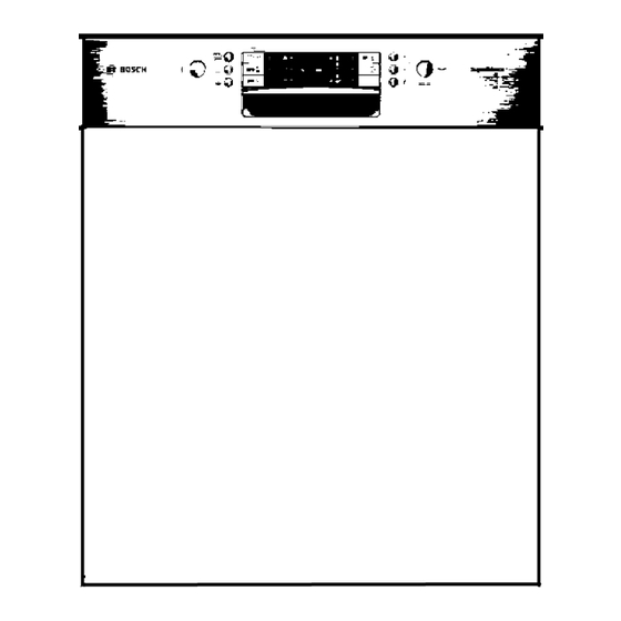 Bosch SMI69N05EU Kurzanleitung