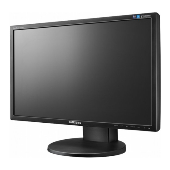 Samsung SyncMaster 2343NW Benutzerhandbuch