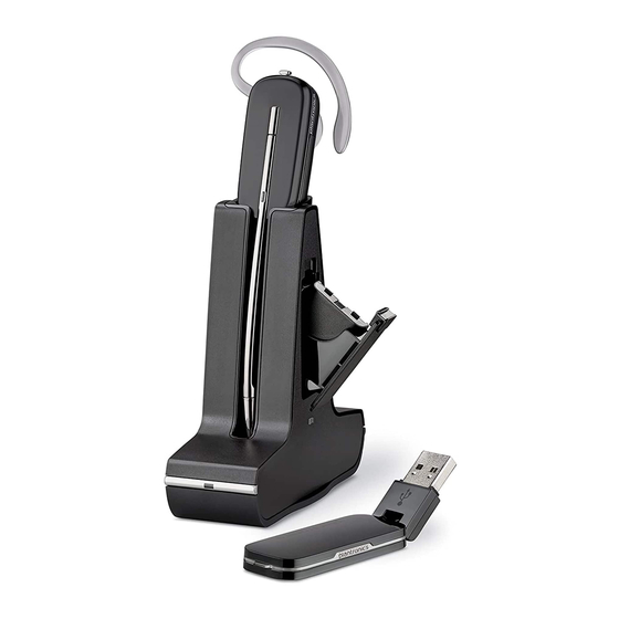 Plantronics Savi W445 Bedienungsanleitung