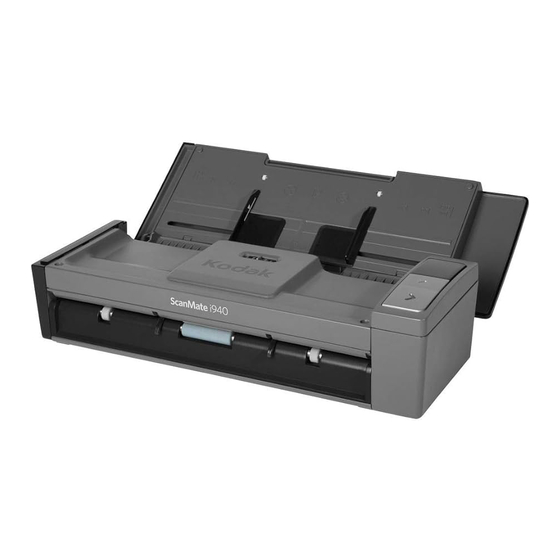 Kodak ScanMate i940M Benutzerhandbuch