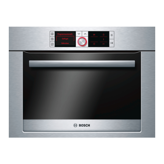 Bosch HBC38D753 Gebrauchsanleitung