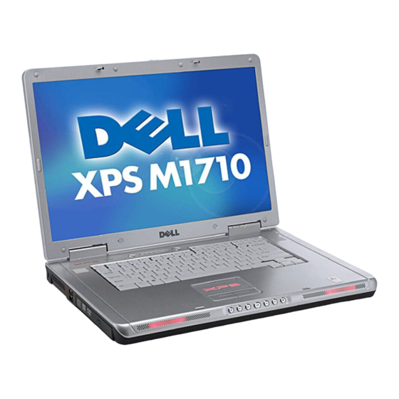 Dell XPS M1710 Benutzerhandbuch